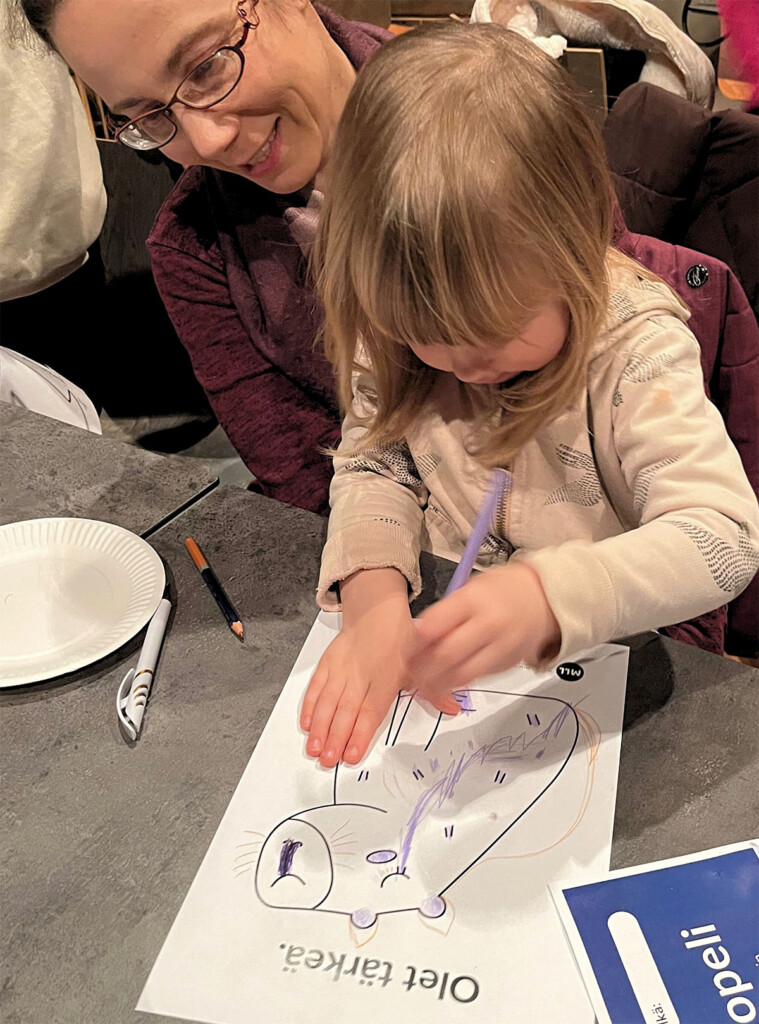 MLL:n perhekummi Annamari